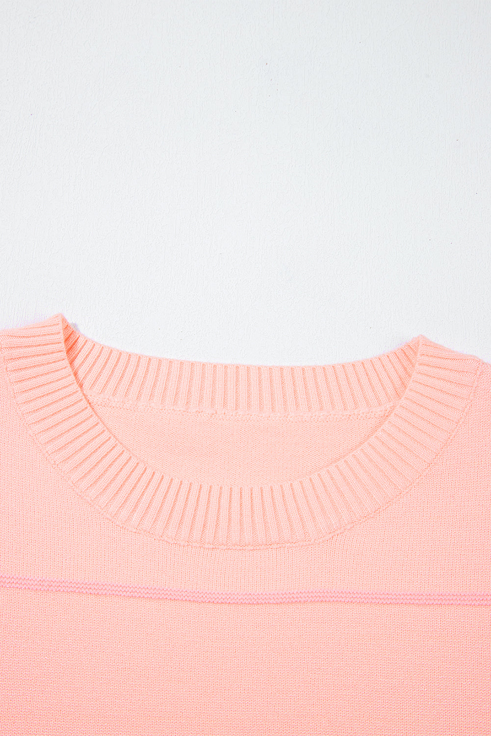 Orchid Petal Striped Half Sleeve Drop Shoulder Sweater f4b37bdbf1b3996c