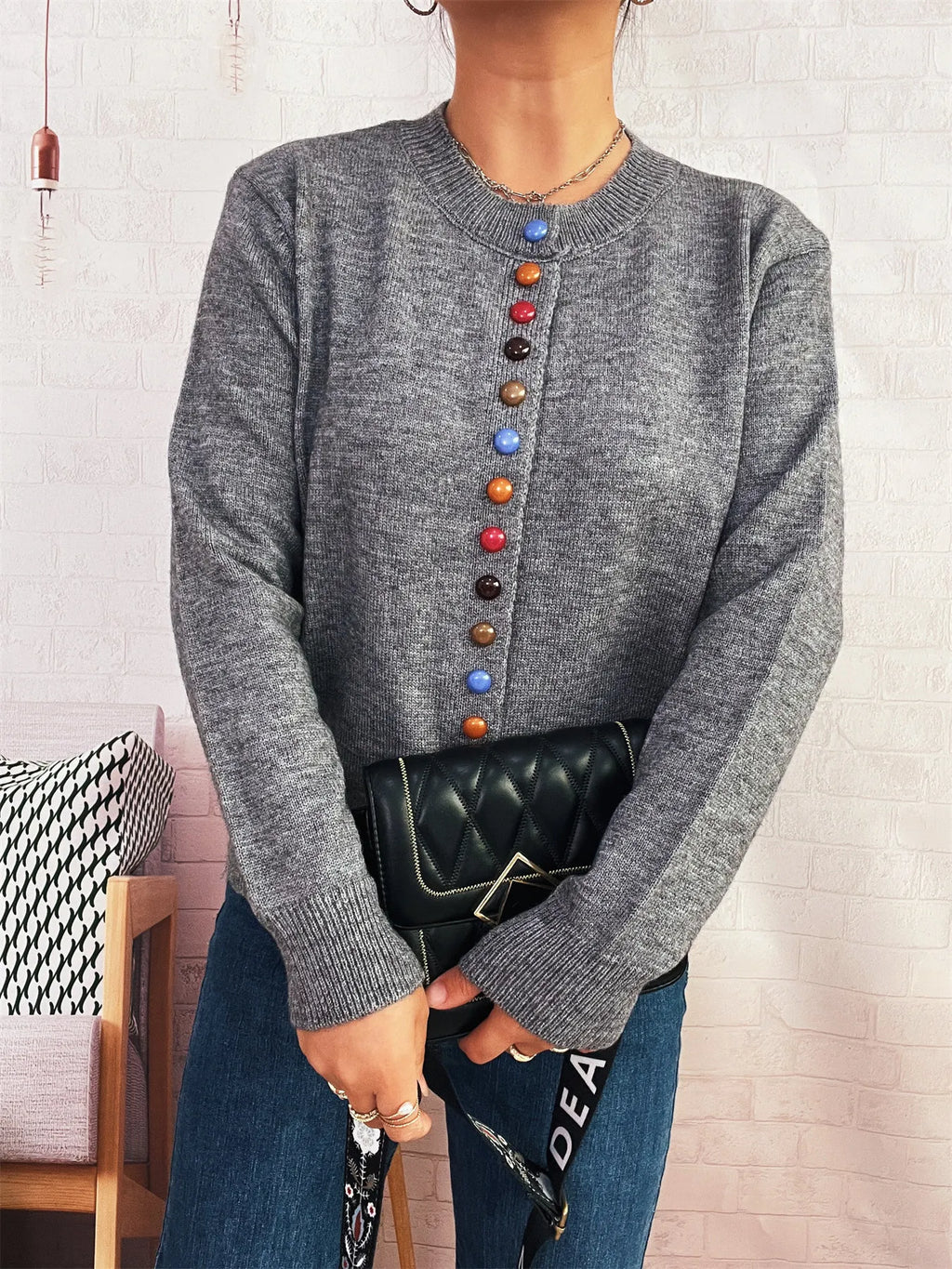 Button Up Long Sleeve Cardigan f4c522d4f3db4dc7b2acb31098e68cb8-Max-Origin