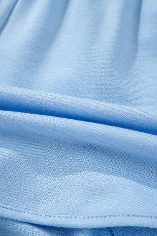 Stripe Colorblock High Waist Shorts f4e628ec-5e16-459b-8082-58c5c9f3a203