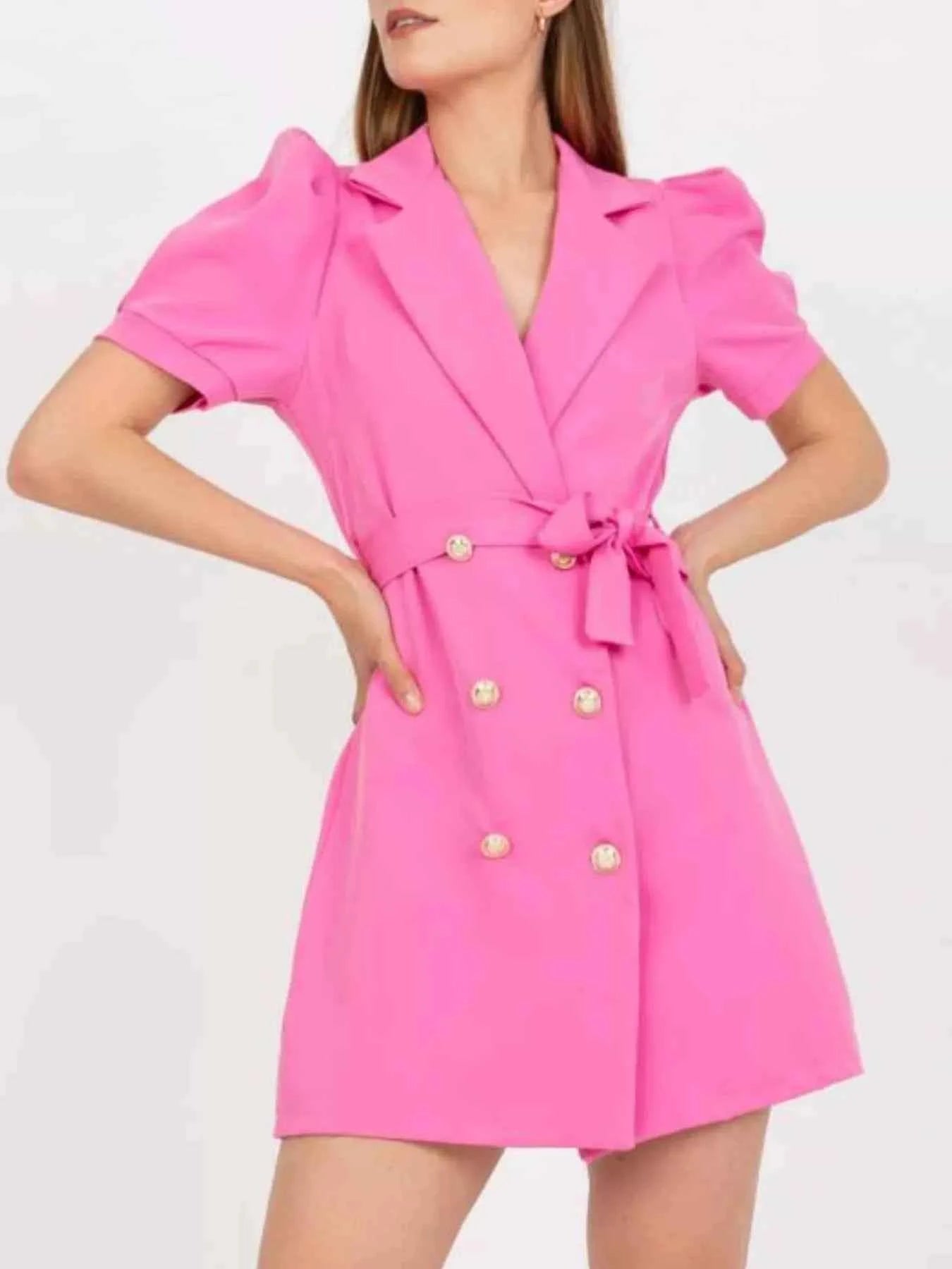 Blazer Style Tie Waist Mini Dress f4ec7b56-e68b-4502-8438-87e819ba2a1a-Max-Origin