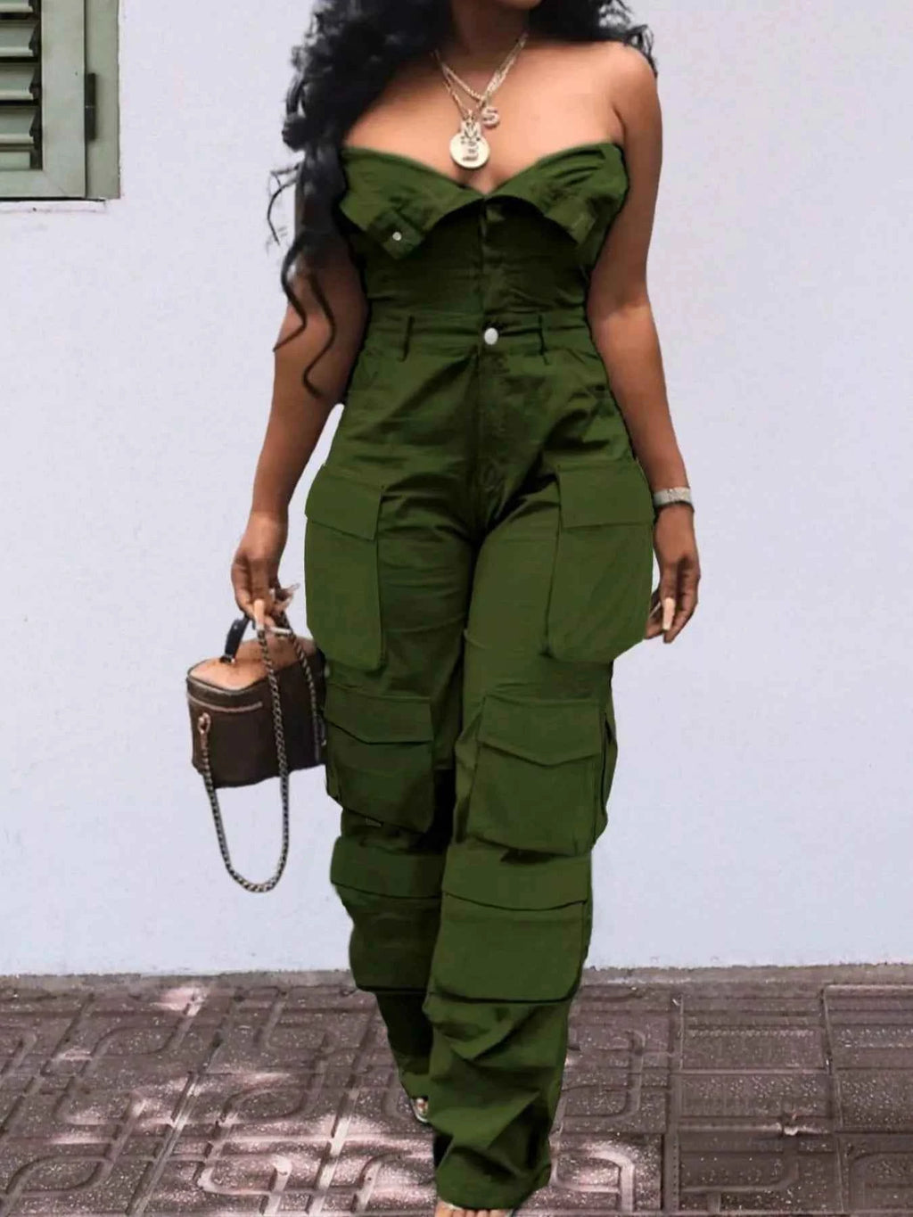 Tube Snap Down Cargo Jumpsuit f4f54095-f455-43ee-913c-7bbc9860d7f3-Max-Origin