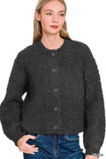 Zenana Button Down Wool Cardigan Sweater BLACK f4f8fb7281c84609b27ce7e251498373-Max-Origin