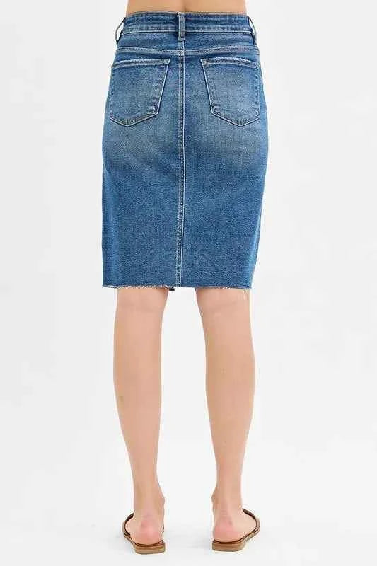 Full Size High Rise Front Slit Pencil Skirts Plus Size f500bc92e2724300b290d8f776362838-Max-Origin