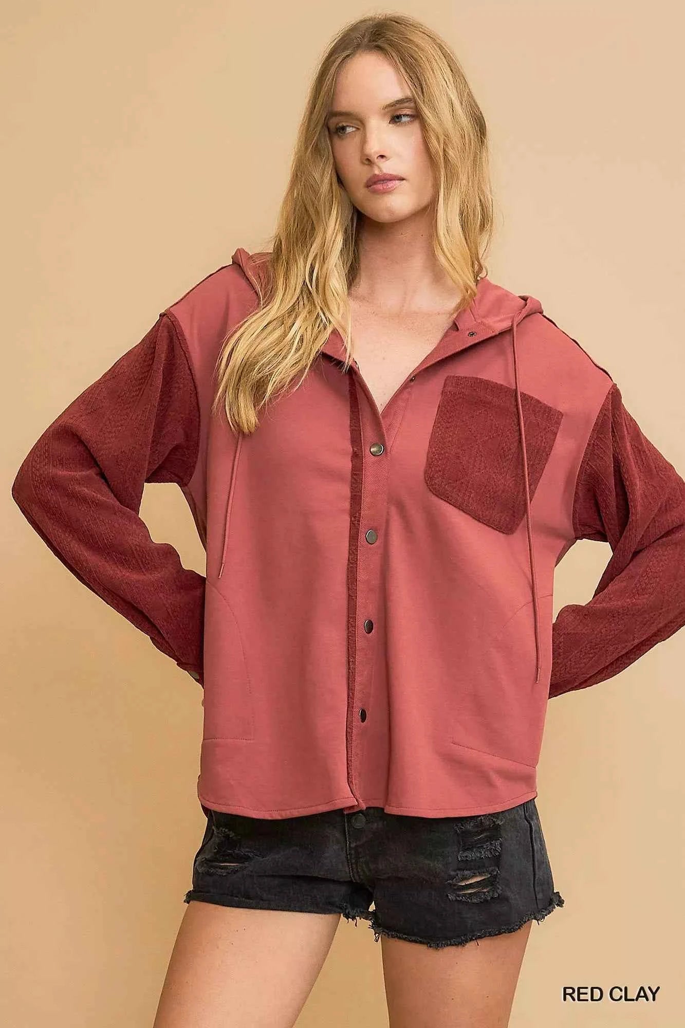 Umgee Washed French Terry Shacket f50baf49-9524-4ff0-8ece-25d6e18472a8-Max-Origin