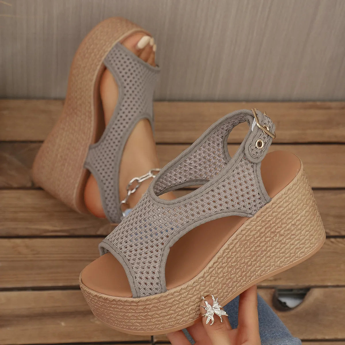 Open Toe Wedge Sandals Mocha f51e0c5a-7d81-456a-babb-9d9a619ab090-Max-Origin