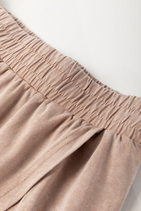 Mineral Wash Tank Top and Lined Split Skirt Set f574a8bf-7f97-4843-b5bf-b5e9d81a9dab