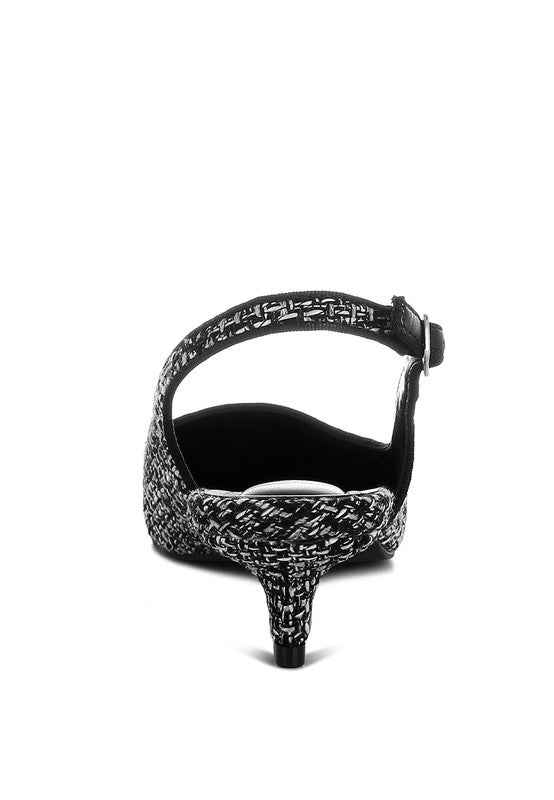 Zehra Boucle Slingback Sandals f5c0c374-0f81-4bd7-8039-f0635446034e