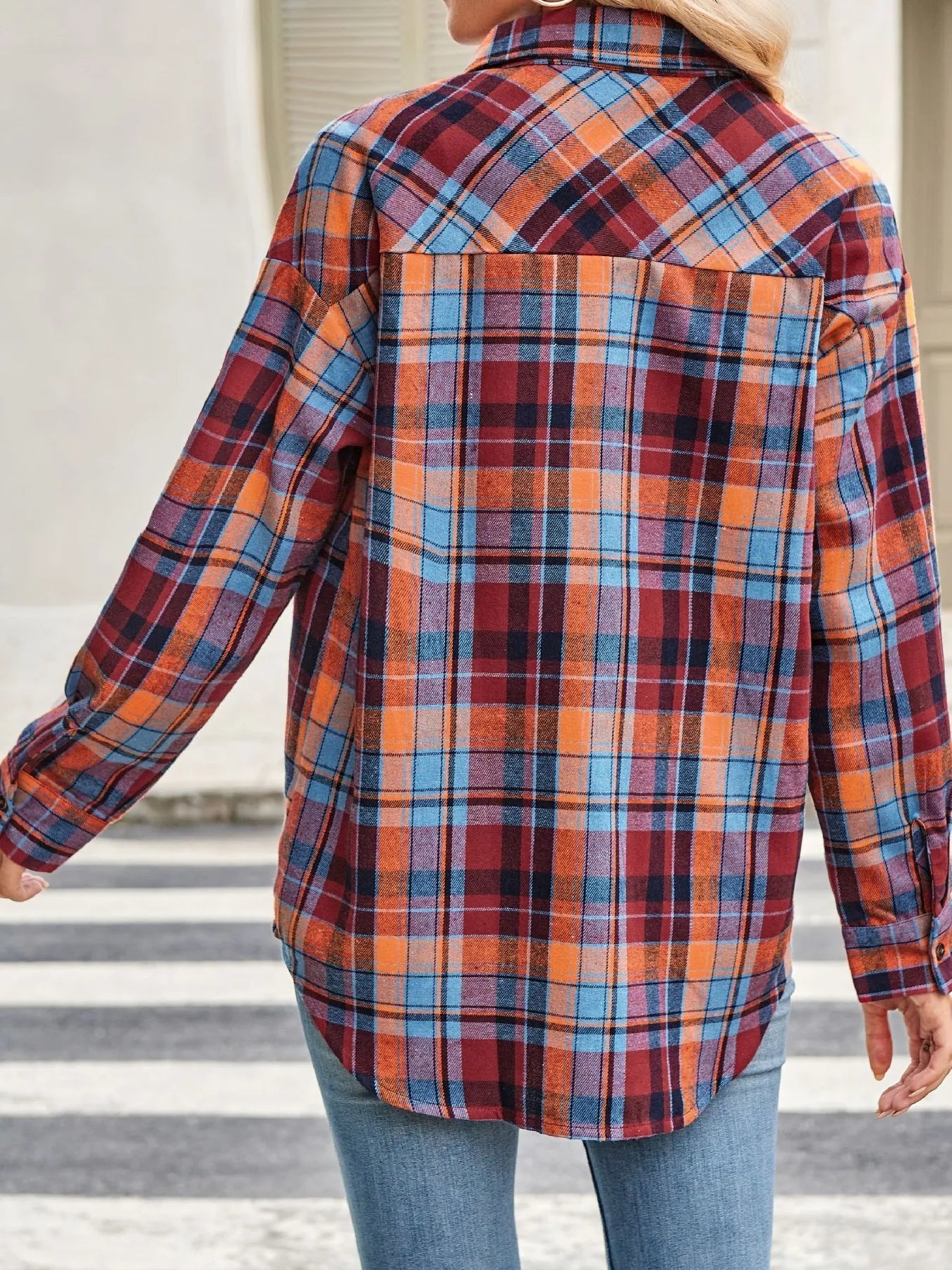 Plaid Button Up Long Sleeve Shirt f5cc73dab9af4312a52be34c8023dda6-Max-Origin