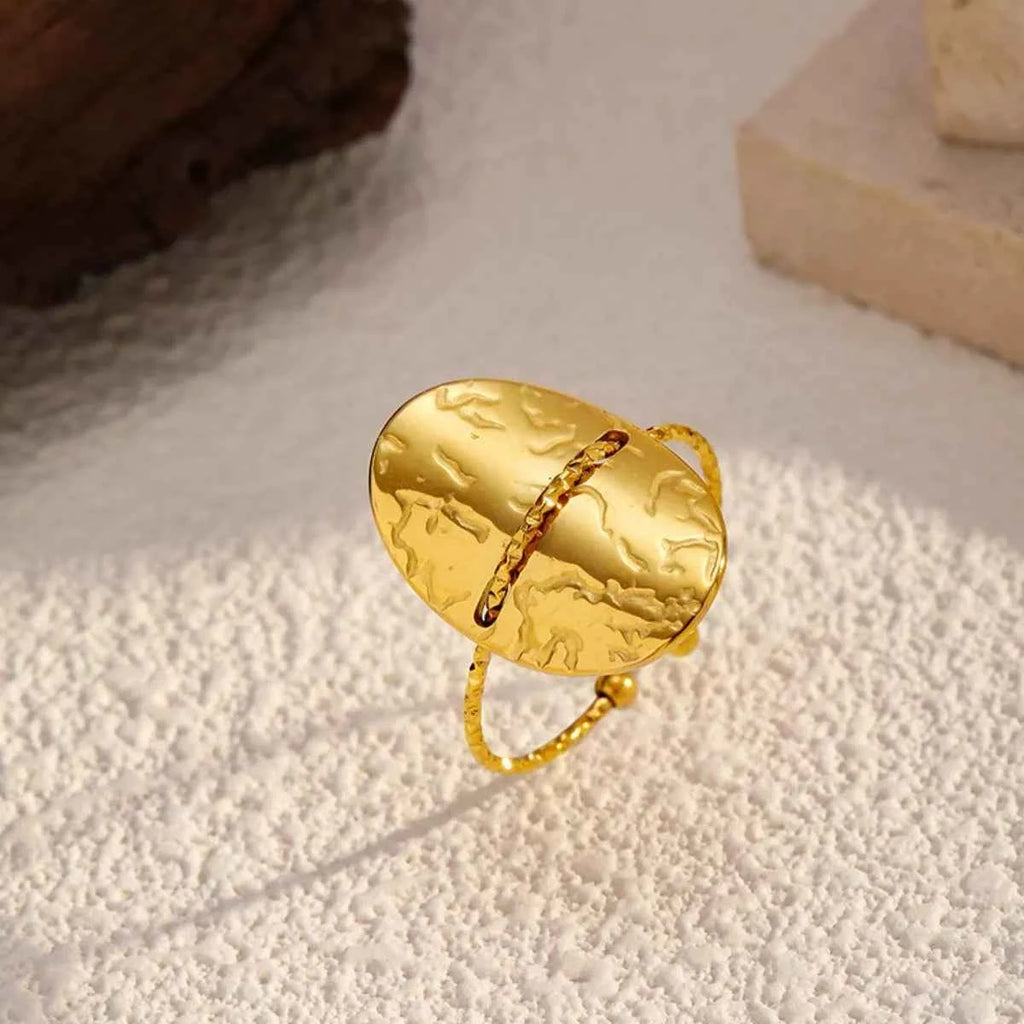 Hammered Disc Open Ring f5d8649d-4992-4455-9e6f-69acef8aadc3-Max-Origin