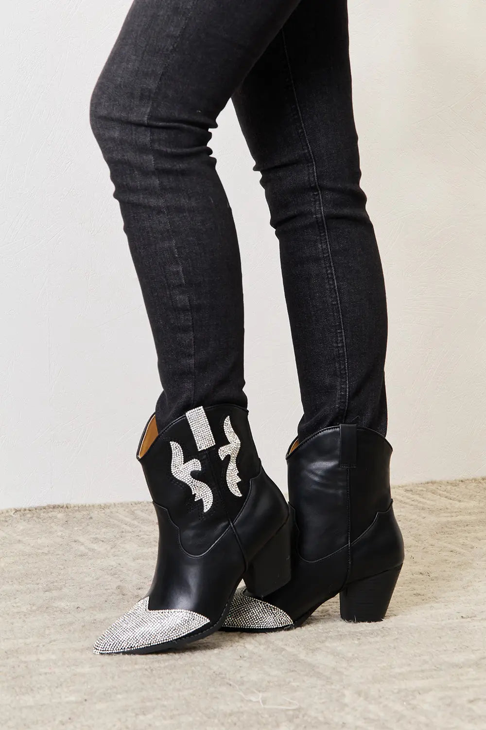 East Lion Corp Rhinestone Pointed Boots f5f442da7ddc4a56a89ca2f70db90694-Max