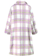 Plaid Button Up Long Sleeve Coat f65c38d1-b8eb-4507-a695-e8a46c76f328-Max