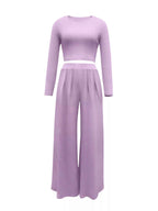 Casual Long Sleeve Crop Top and Wide Leg Pants Set f66a781cf96e40d3b878929b83cffe51-Max-Origin