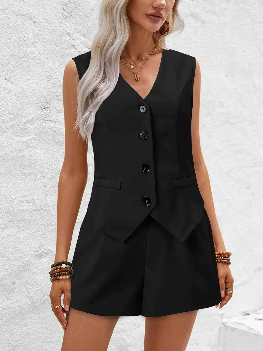 V-Neck Vest and Shorts Set f675ed1b417b4061a23534bc42ca623b-Max-Origin