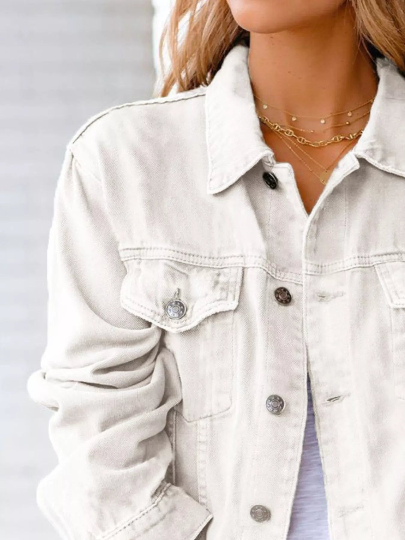 Button Up Long Sleeve Denim Jacket f6792a8e-7f45-4c1b-9cb9-f6846d85c7de-Max-Origin