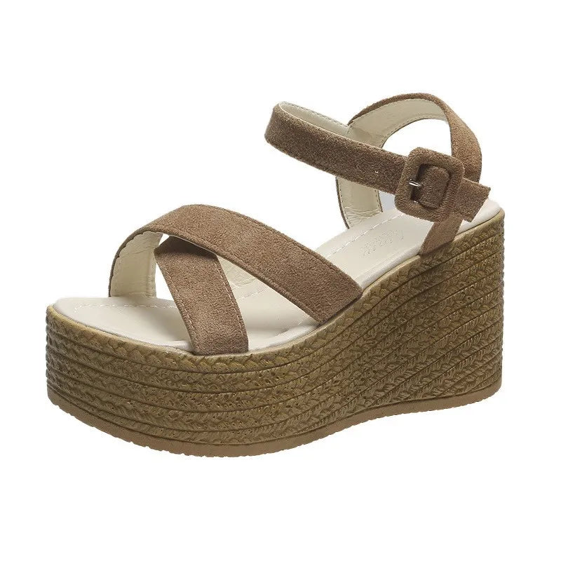 Open Toe Wedge Sandals Mocha f68323fe-9c5e-40cf-8541-3aaa491108b9-Max-Origin