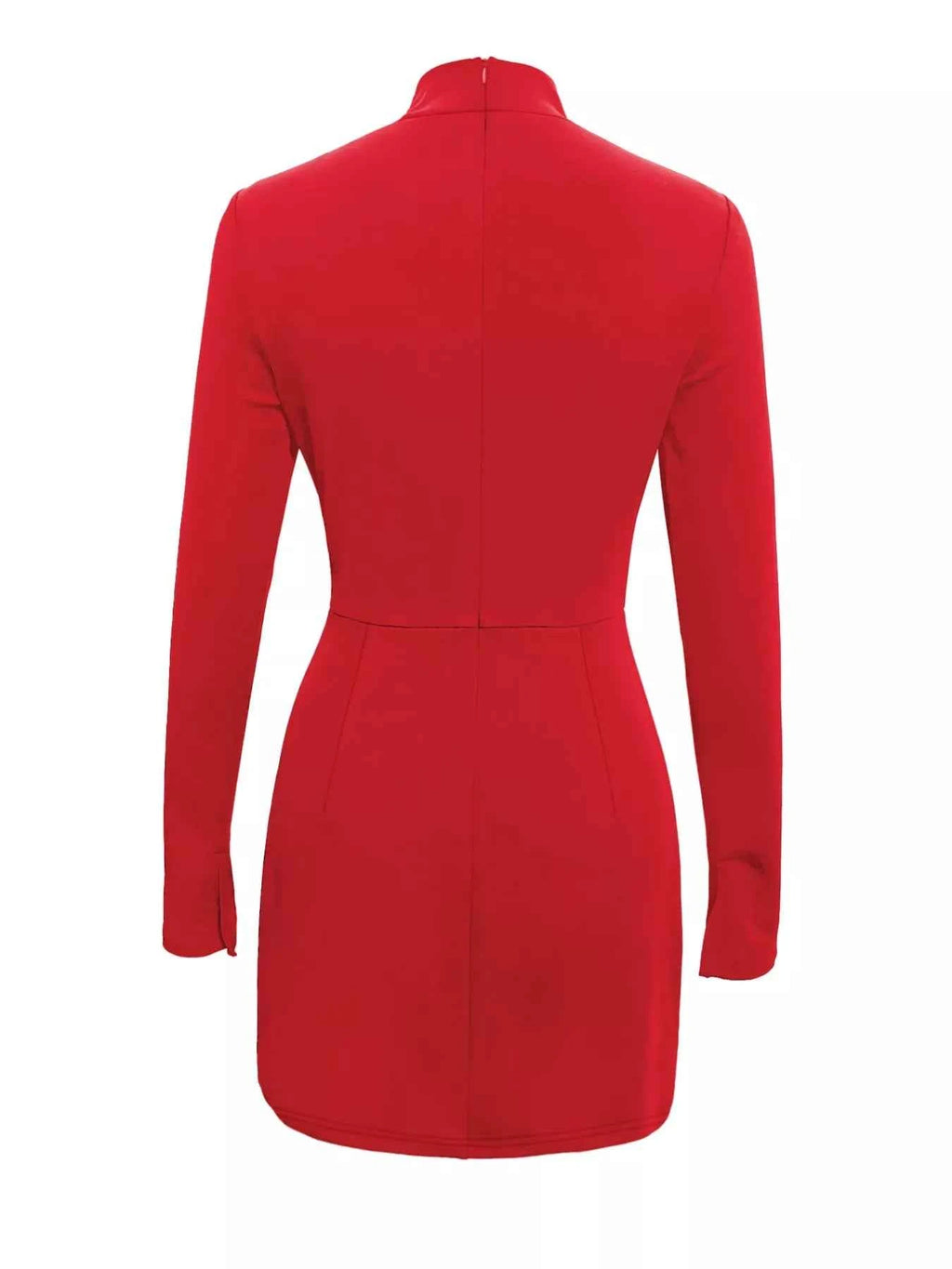 Mock Neck Long Sleeve Bodycon Dress f68be431-52e2-4019-b738-7ac946bbf350-Max-Origin