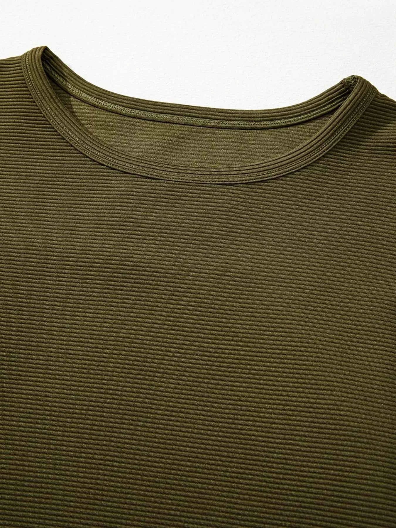Ribbed Knit Oversized Sweatshirt f69e6f9283d2462da49ed606df38af1d-Max-Origin
