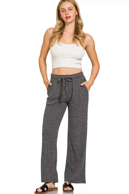 Ribbed Drawstring Lounge Pants f6a2d490128f4cadb5ef927348c08334-Max-Origin