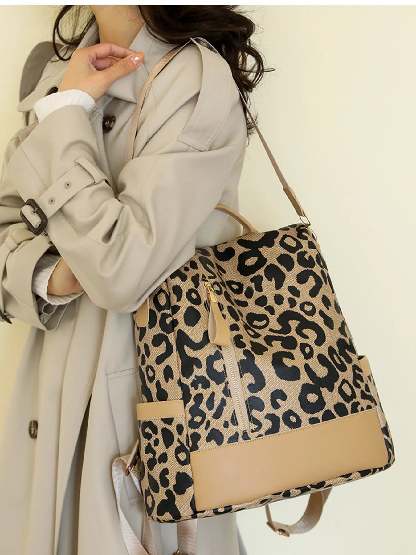 Leopard Print Backpack Bag f7096dd0be924fa39302ffa35407e887-Max-Origin