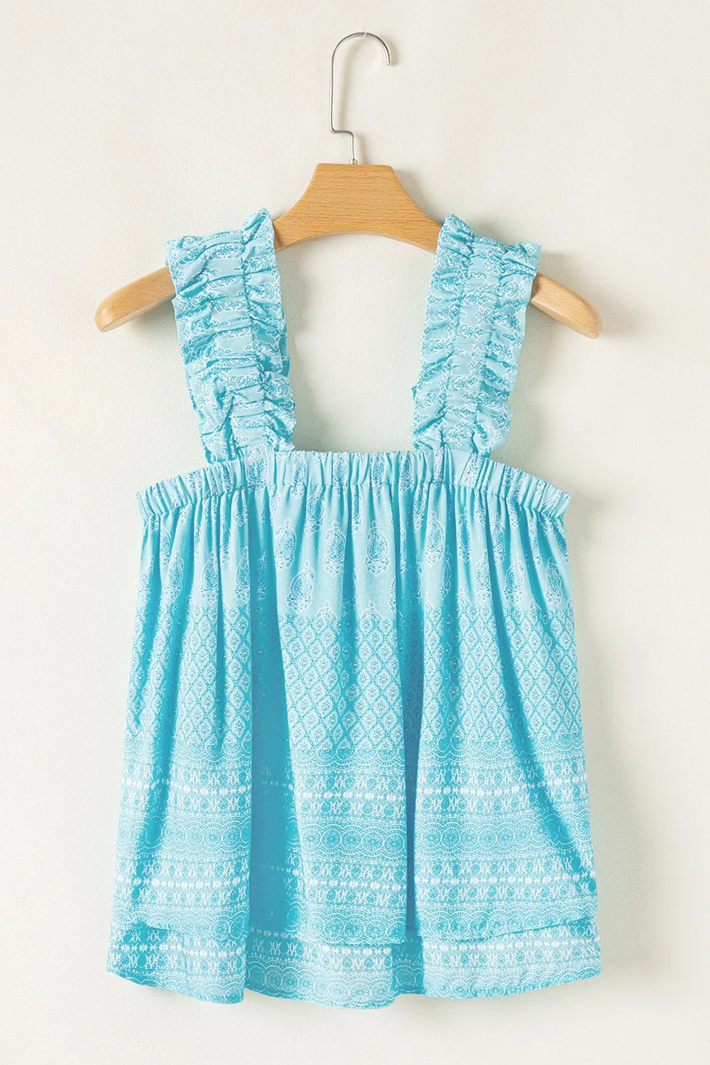 Printed Ruffled Wide Straps Tank f741dc4f-5f84-4596-af96-57a712562ea2-Max-Origin