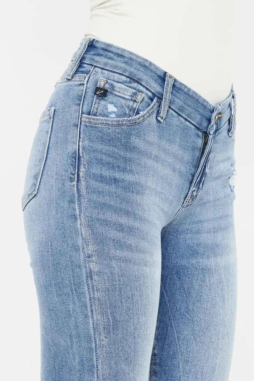 Kancan High Waist Cat's Whiskers Skinny Jeans f76b3673-0374-4a0d-a27f-b4c32f84617e-Max