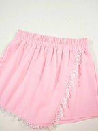 Peter Pan Lace Embellished Neck Sweatshirt and Skirt Two Piece Set f7ad8556380547abb739ceb41a47f848-Max-Origin