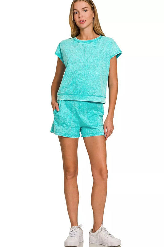Premium Cotton Washed Sleeveless Top & Shorts Set f7e69b9773b242a882fcc319ad112ea0-Max-Origin