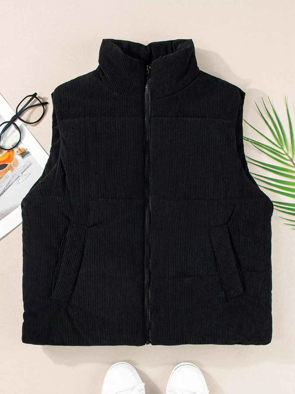 Corduroy Zip Up Vest Coat f805fbf2-ae00-49a4-97eb-f55253d2b7d6-Max-Origin