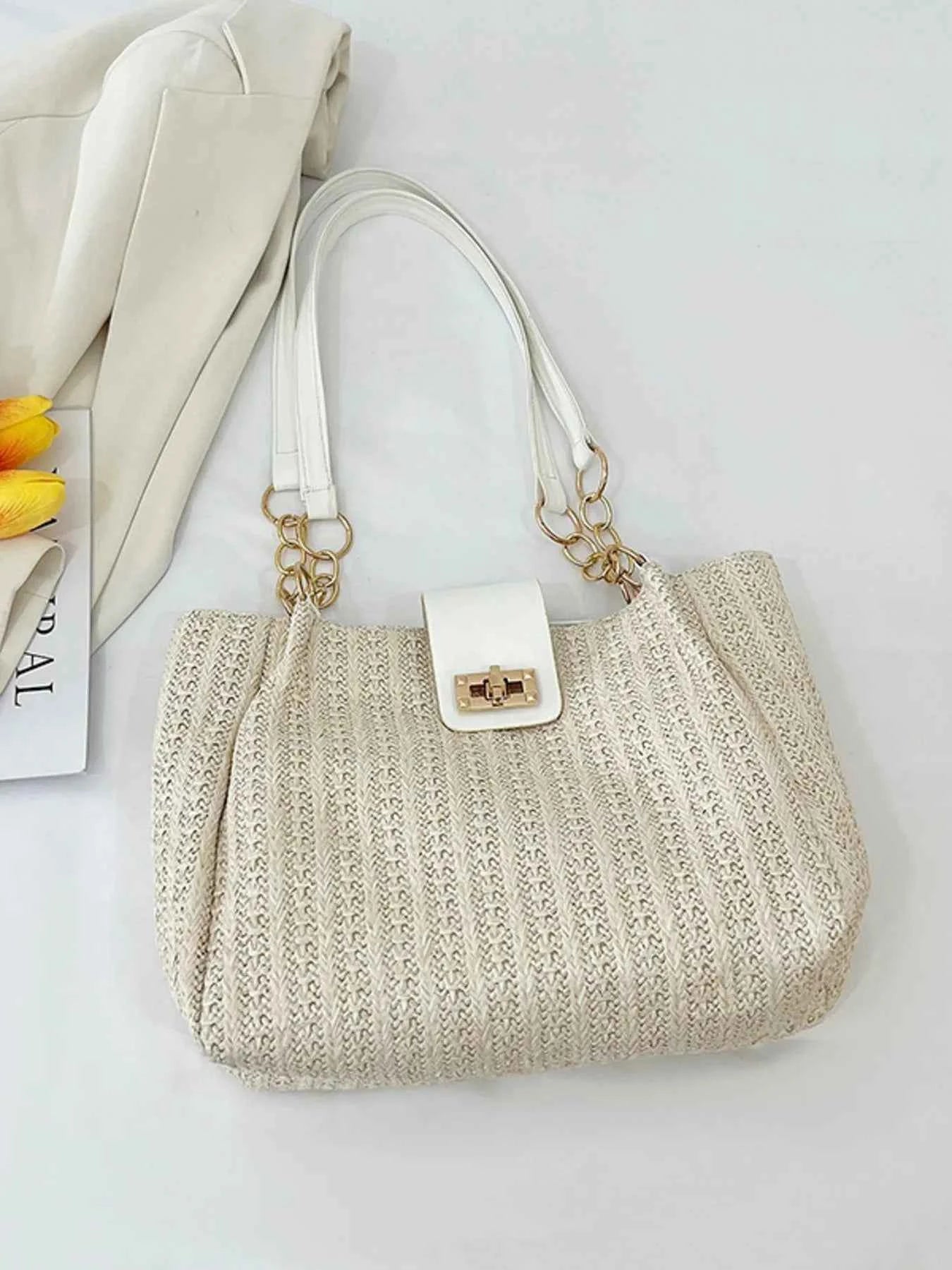 Woven Straw Shoulder Bag f8365053-4d00-4c51-8a38-e9433d52ab8e-Max-Origin