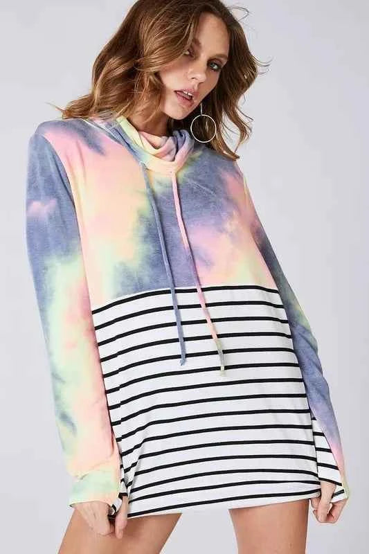 Tie Dye French Terry Cowl Neck Top f836bb09cb1f4ab9af7bfc2b28b58c54-Max-Origin