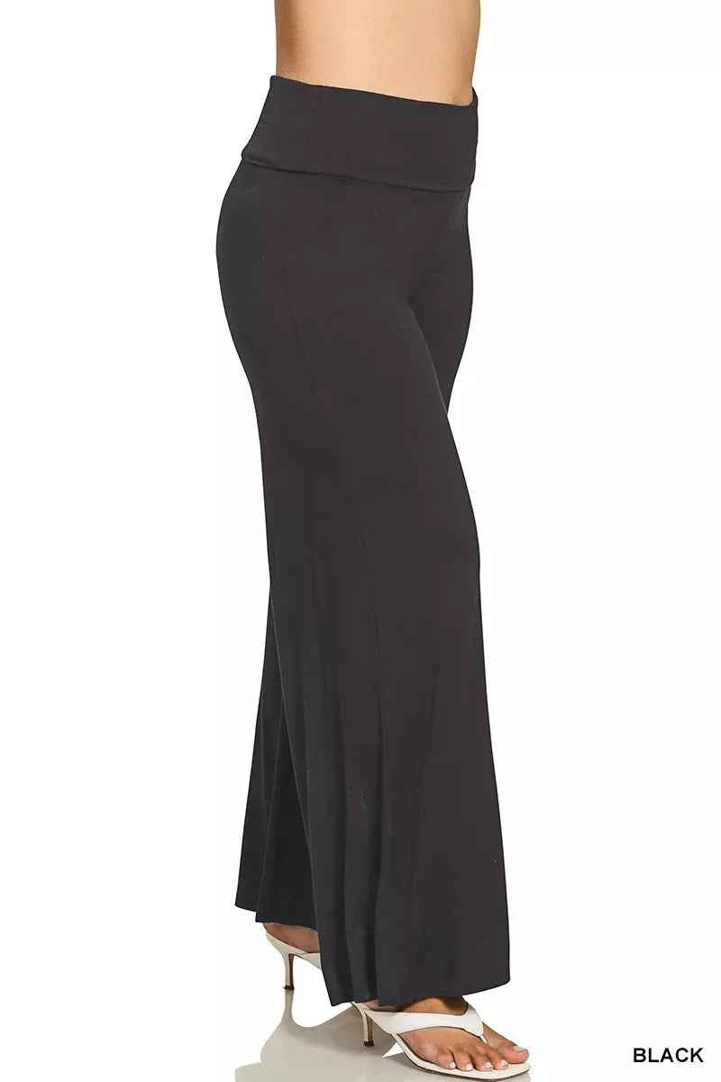 Zenana Full Size Fold Over Waist Comfy Wide Leg Pants Plus Size f83a7d49-f6b3-4058-87c2-ac430f416e2c-Max-Origin