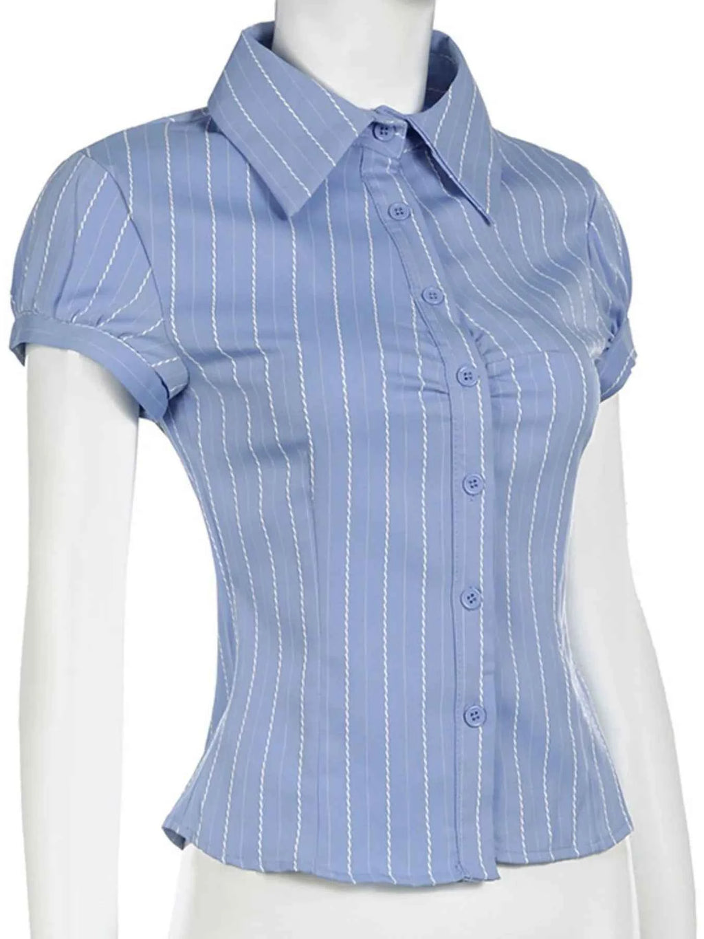 Striped Button-Down Collared Neck Shirt f8676474-5c9e-459d-b7bc-743f53fb8ac4-Max-Origin