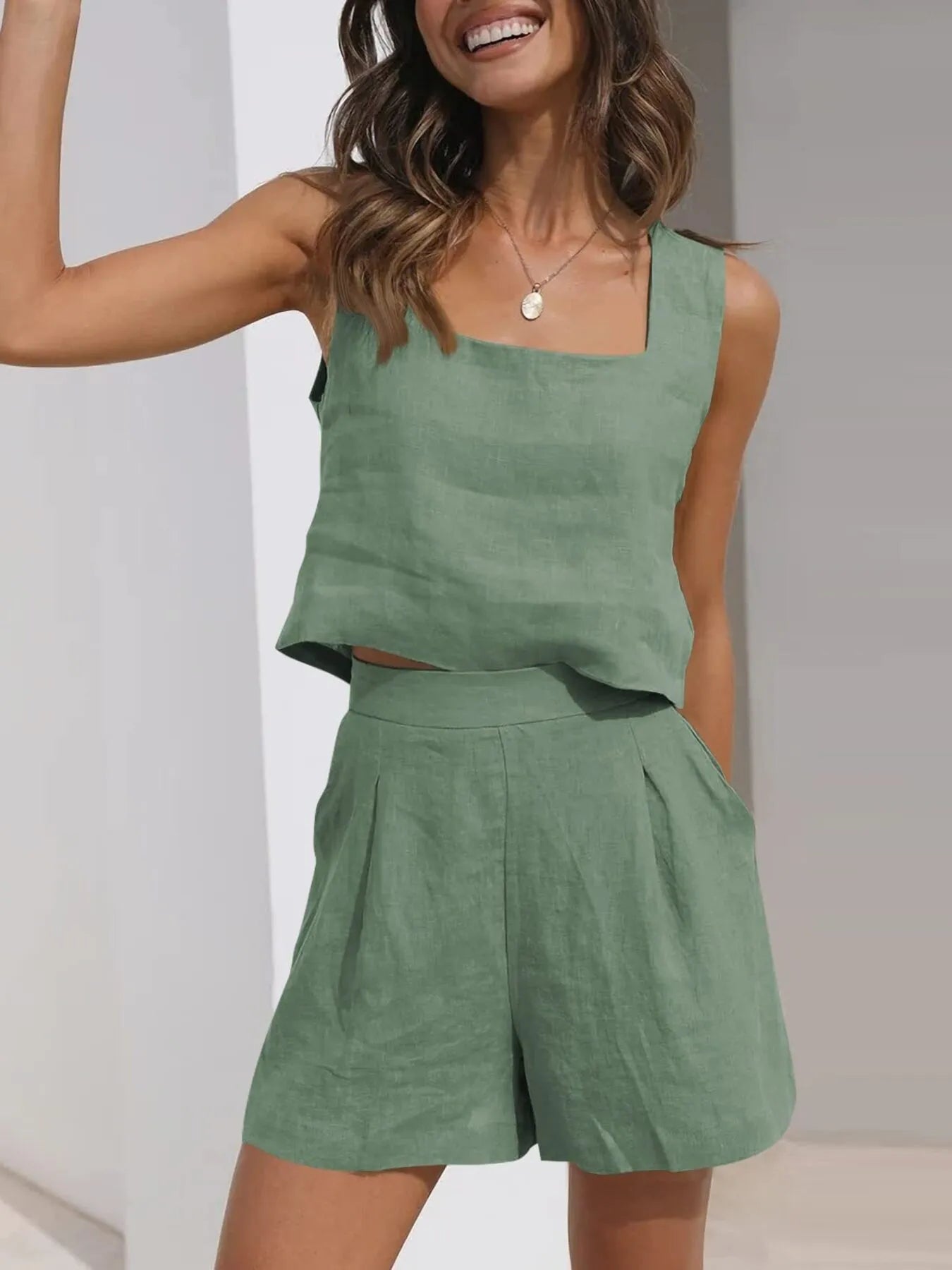 Square Neck Tank and Shorts Set f8746b044f444023acb761167e2a51aa-Max-Origin