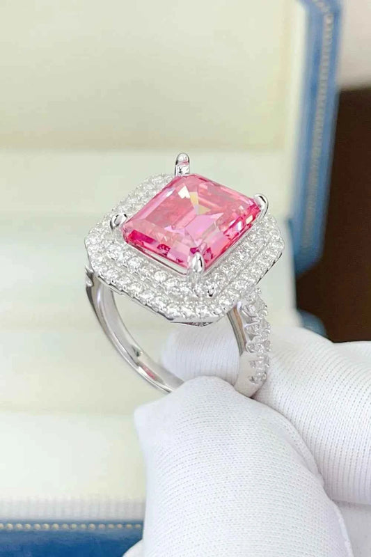 2 Carat Moissanite 925 Sterling Silver Ring Hot Pink f8885add-ee20-453c-98f0-e343e96c07e1-Max