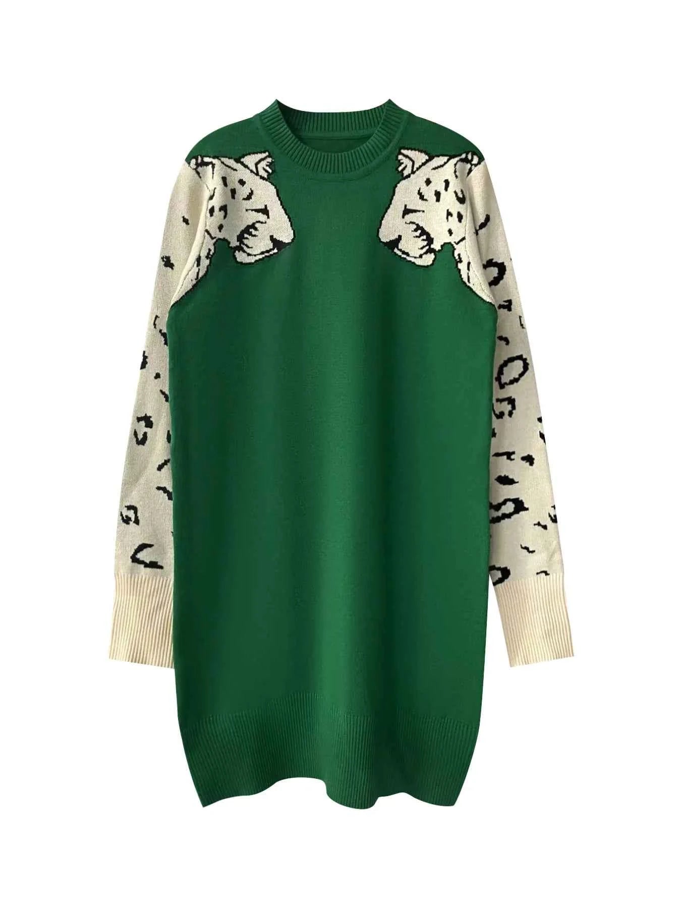 Leopard Round Neck Sweater Dress f8e077ee-cb8a-4b67-bdff-1896f52c52de-Max-Origin