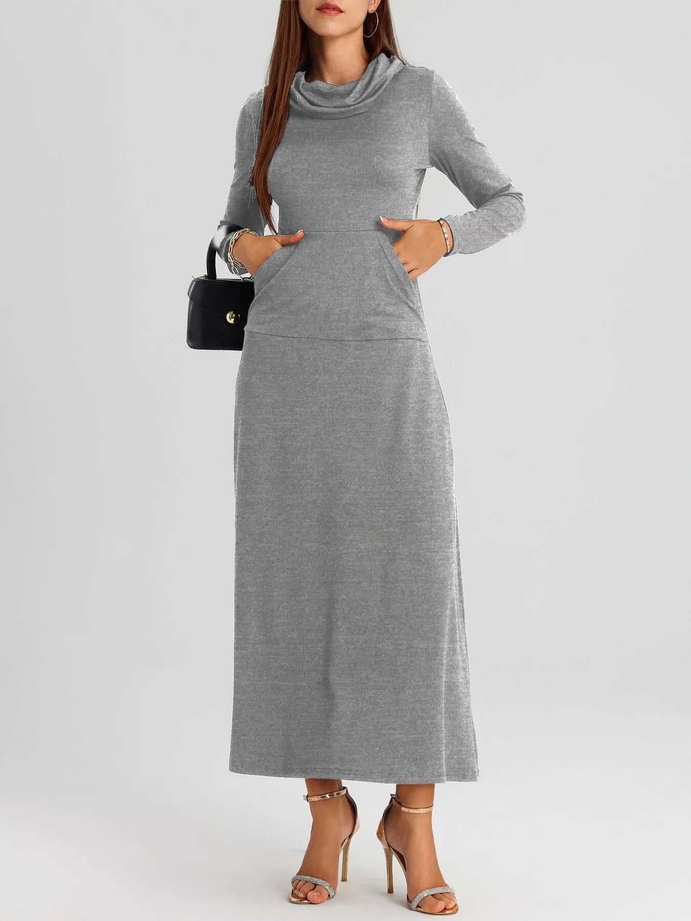 Cowl Neck Long Sleeve Midi Dress f8fcb0333faa410497e26971d3a15717-Max-Origin
