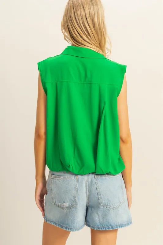 Buttoned Front Sleeveless Collar Shirt f96e1aff491141049ec5e453e336dcf0-Max-Origin