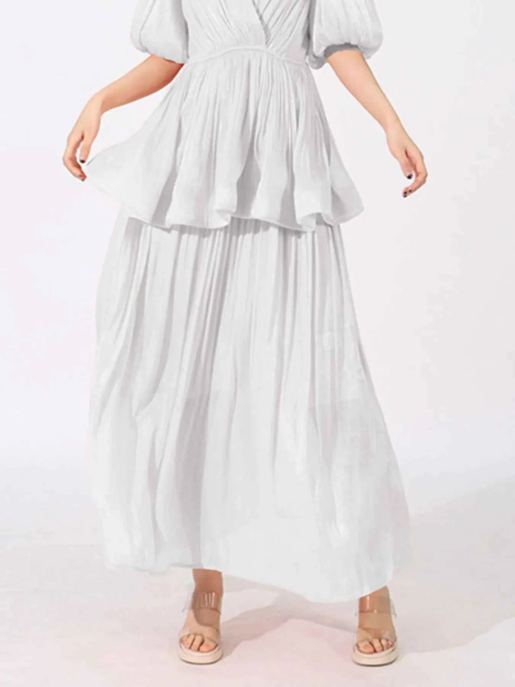 Layered Surplice Puff Sleeve Maxi Dress f9dbcb74-1afe-4788-9a0a-164f99f815ef-Max-Origin