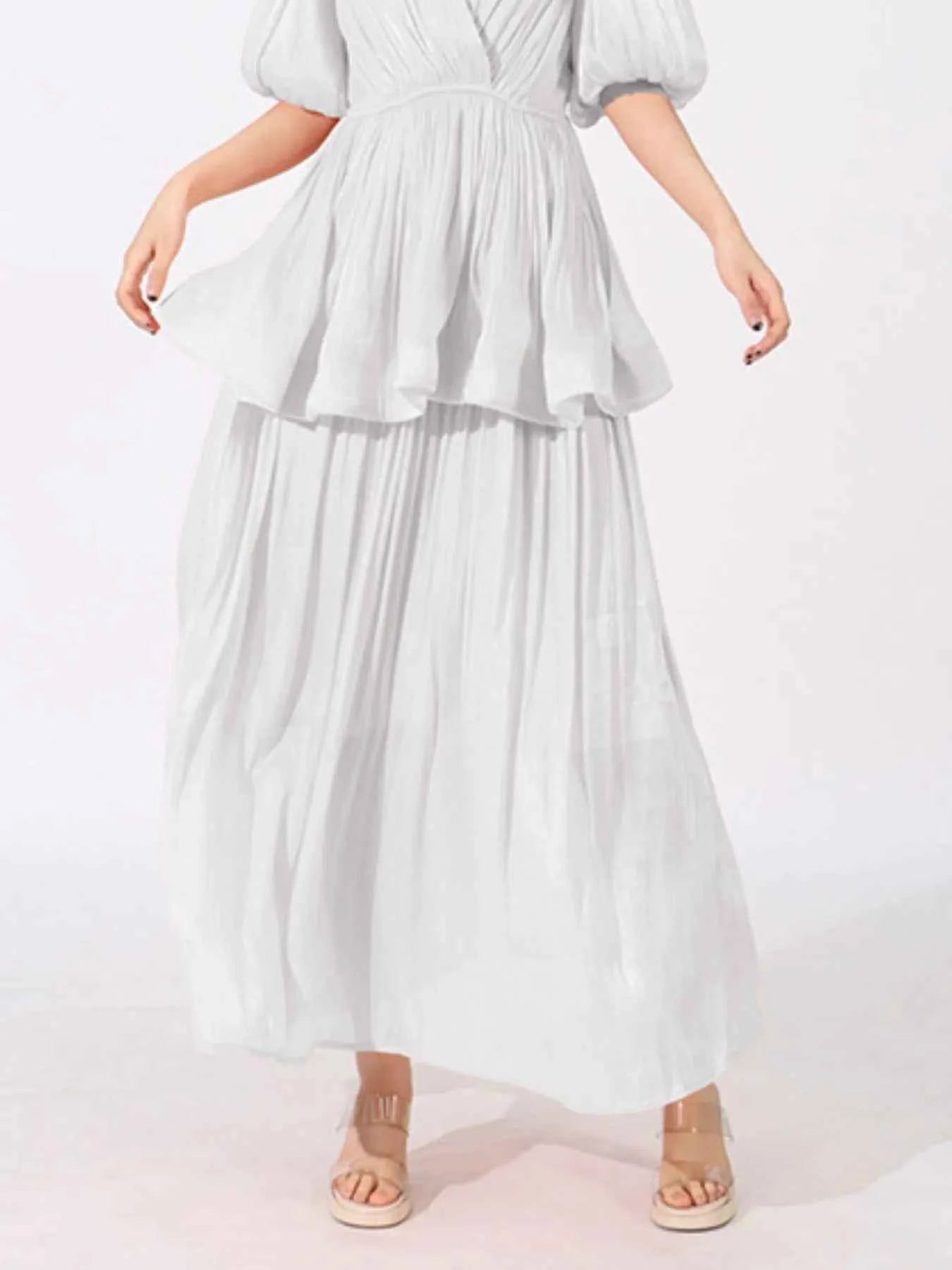 Layered Surplice Puff Sleeve Maxi Dress f9dbcb74-1afe-4788-9a0a-164f99f815ef-Max-Origin
