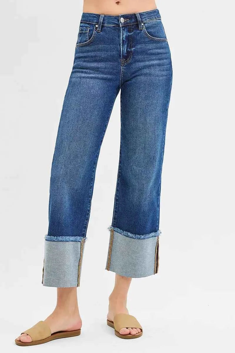 RISEN Full Size Mid Rise Crop Wide Wide Cuffed Jeans Plus Size f9eec8e1e7544cd0bb907e87fb7aa5d7-Max-Origin