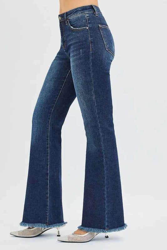 Full Size Tummy Control Mid Rise Flare Jeans Plus Size f9f4b602f4fc4d9dbfb5d7d4cd46fac6-Max-Origin