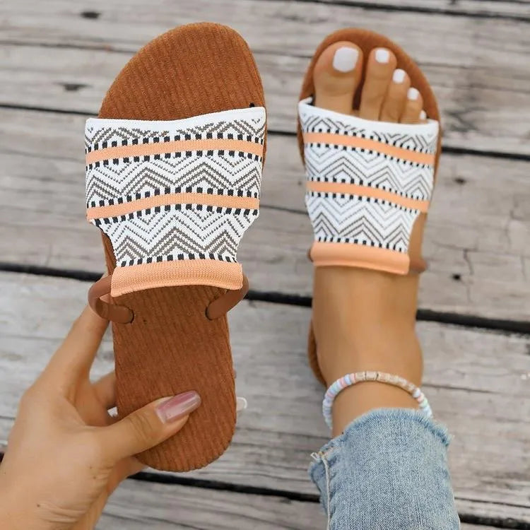 Open Toe Flats Sandals Sherbet fa0b86ce-da90-4dc1-bf5e-e2e515a78946-Max-Origin