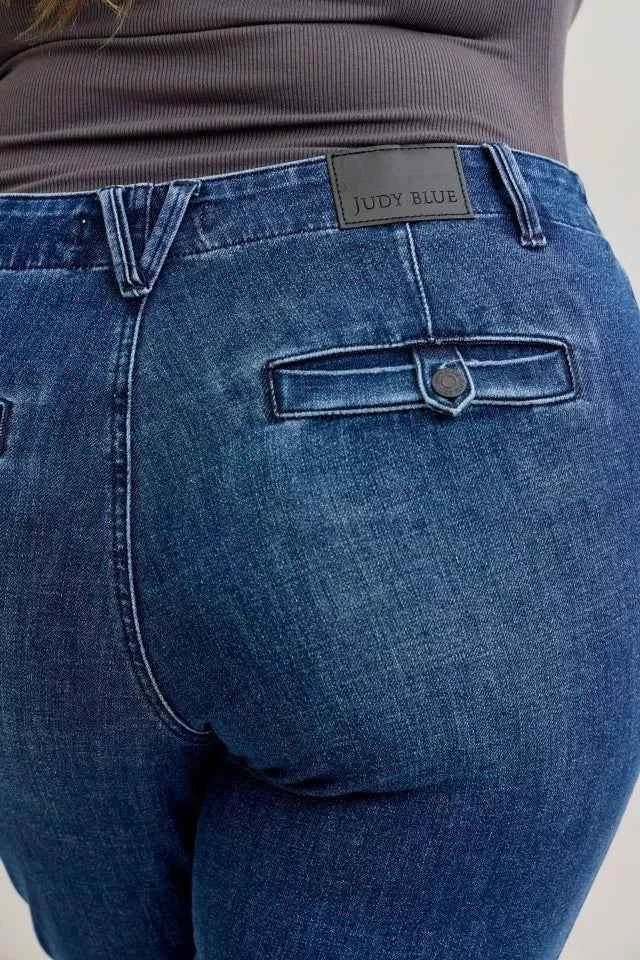 Judy Blue Full Size Mid Rise Bootcut Jeans with Welt Pockets Plus Size fa2d4386-255c-460c-a2ec-b5471236d172-Max-Origin