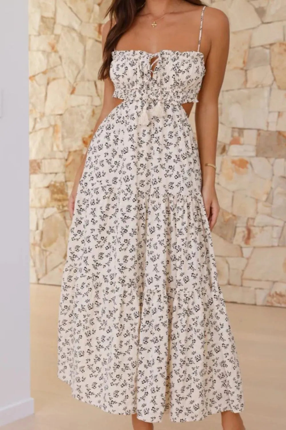 Cutout Printed Sleeveless Midi Cami Dress fa2fa1fd-c4b7-4f79-892f-f15862df1297-Max-Origin