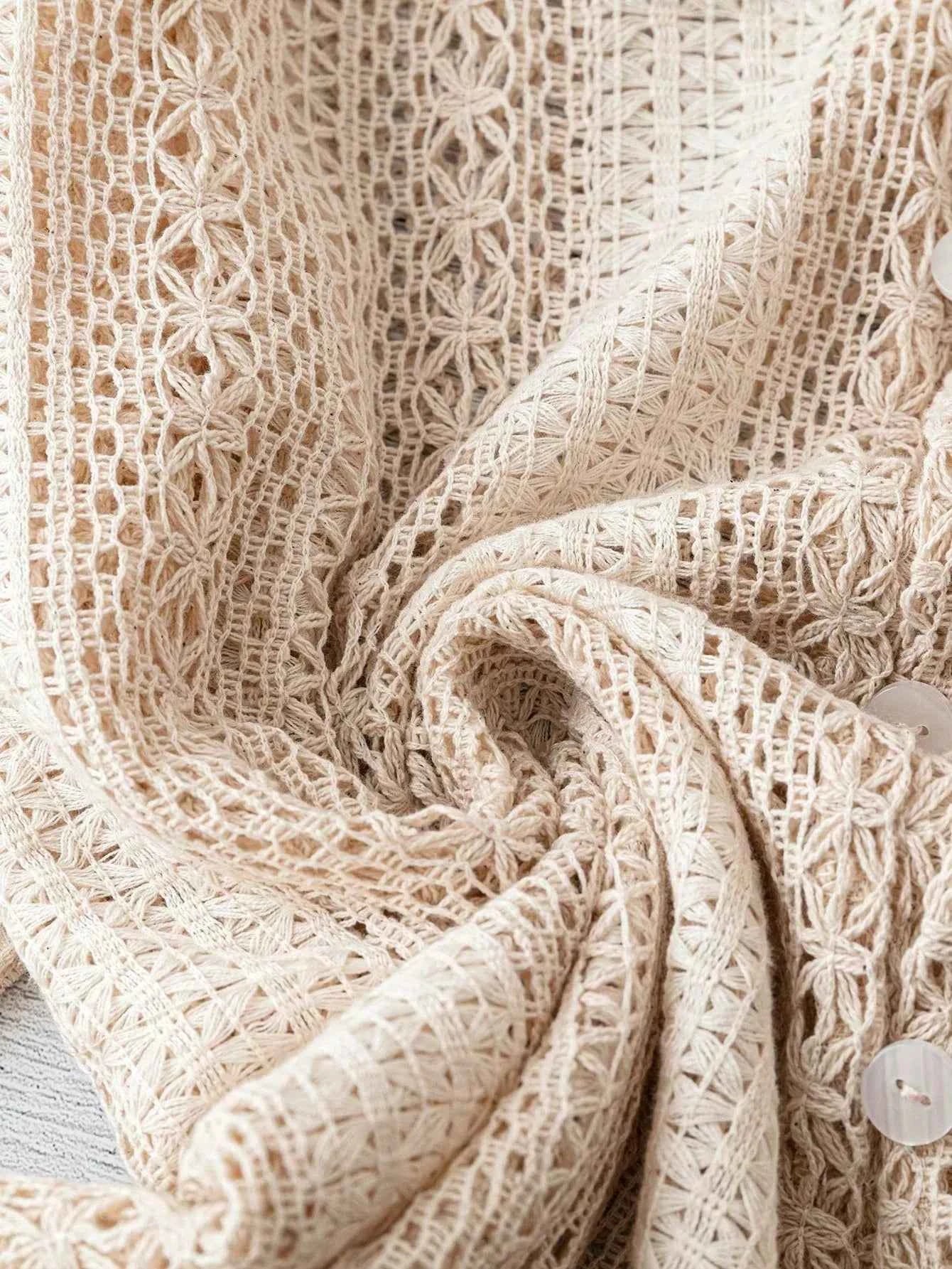 Crochet Notched Button-Front Shirt fa3472c0-d9b4-4d7f-9fb5-22df0b75043f-Max-Origin