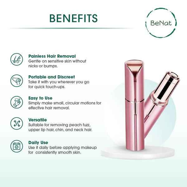Rechargeable Facial + Eyebrow Hair Removers Set -2 fa4a7d1e-188a-4b88-82e3-7a2a821f8376