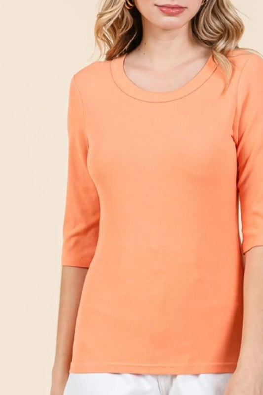Mittoshop Round Neck Half Sleeve T-Shirt fab7eb7f-7306-4af7-85d4-11999117bd79-Max