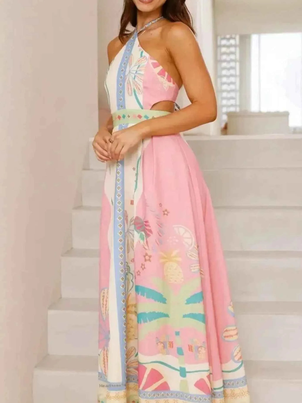 Halter Neck Printed Maxi Dress fac1f01c-cd46-43f6-87f3-33ed8b5acd3e-Max-Origin