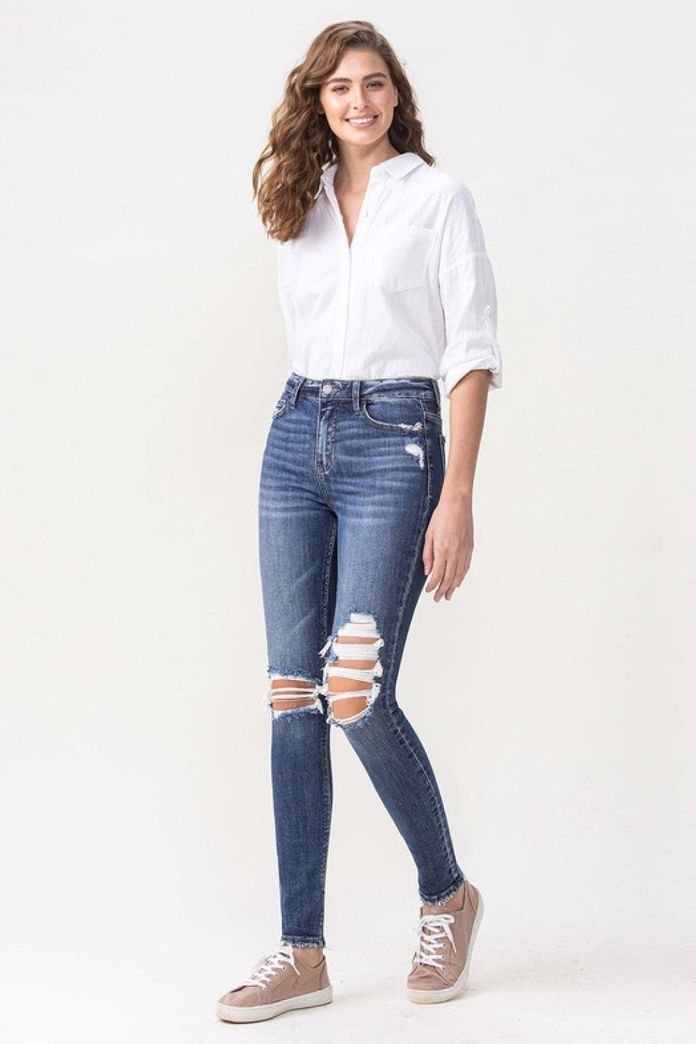 Lovervet Hayden Full Size High Rise Skinny faecc5e2817e497e9d1c97ad9408f44d-Max