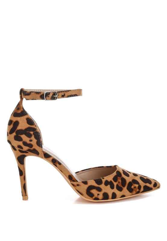 Dolona Leopard Print Stiletto Heel Sandals fb15c2aa-6cd2-409a-93f7-00a8269084bf